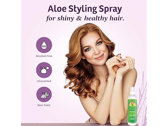 Lily of the Desert Aloe Vera Hair Spray 8oz