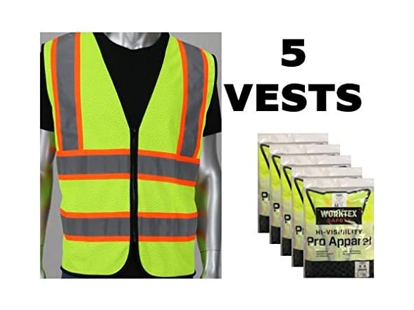 *5 Vest per Pack
