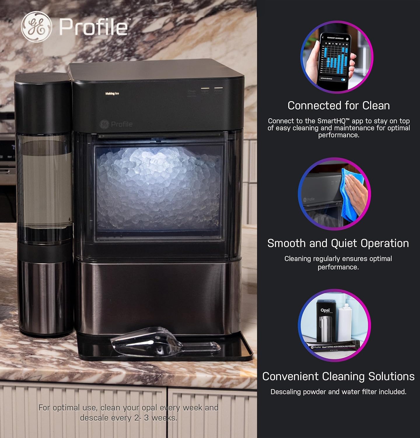 Opal 2.0 Ice Maker with XL Side Tank - Gallery 21