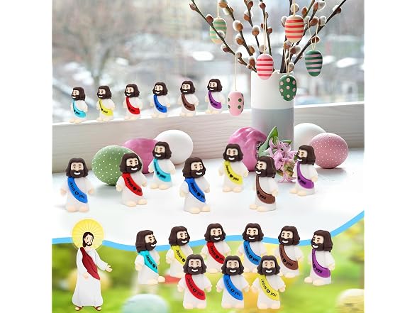 YuDanae 100pcs Jesus Figures