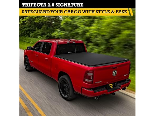 RealTruck Soft Folding Truck Bed Tonneau Cover | Toyota Tacoma