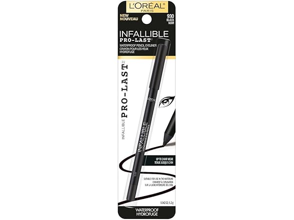 L'Oreal Pro-Last Pencil Eyeliner 4 Pack