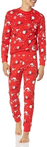 Amazon Essentials Disney | Marvel | Star Wars Men's Snug-Fit Pajama Sleep Sets, Nightmare Valentine - Mens Snug Fit, XX-Large