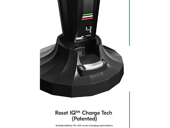 JRL Diamante Clipper & Trimmer Set DI2025B – Brushless Motor, Fade Blade, Smart Clip Technology, Reset IQ Charge, 8200 RPM, 4-Hour Run Time for Barbers & Stylists (Black) (Open Box)