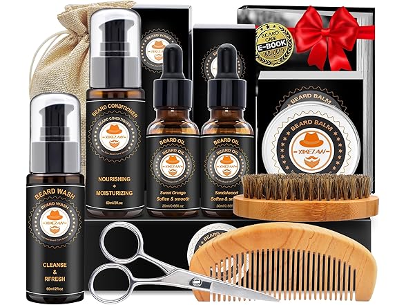 XIKEZAN beard kit for men