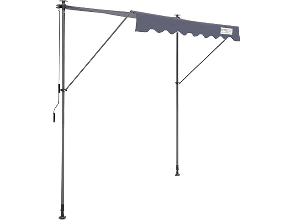 Manual Retractable Awning, 118" Outdoor