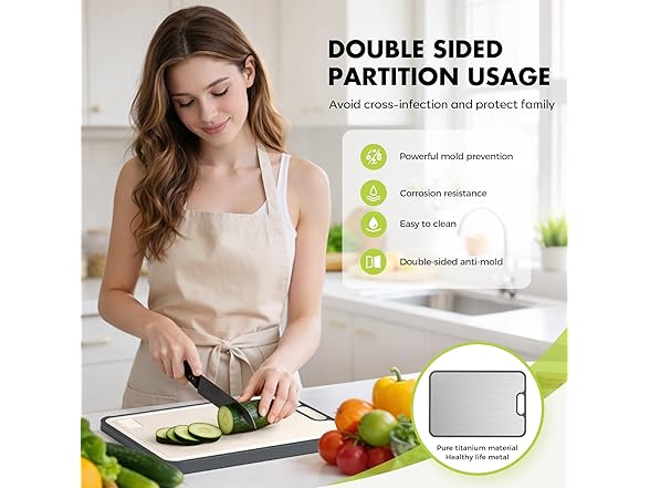 Sumzzz Double-Sided Titanium Cutting