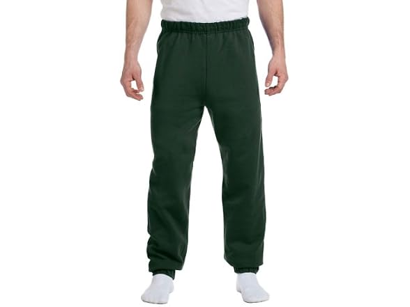 Jerzees (M) Oz Sweatpant Colors Forest Green