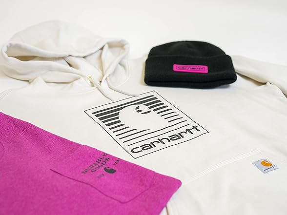 Carhartt Logo Tee (XL) Magenta