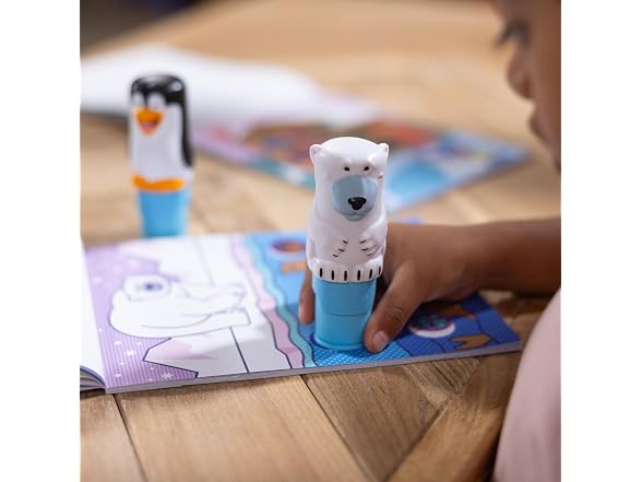 Melissa & Doug Sticker Wow!® Winter (Polar Bear and Penguin)