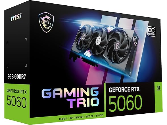 msi MSI GeForce RTX 5060 8G Gaming Trio OC G
