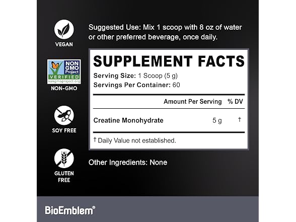 Creatine Monohydrate Powder