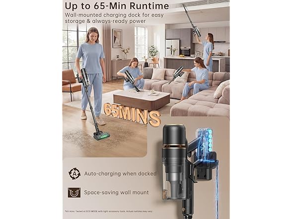Cordless Vacuum Cleaner 600W