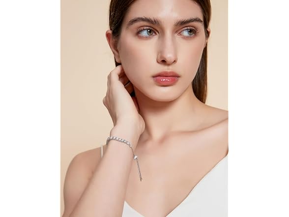 KRKC&CO NS612038 Moissanite Tennis Bracelet