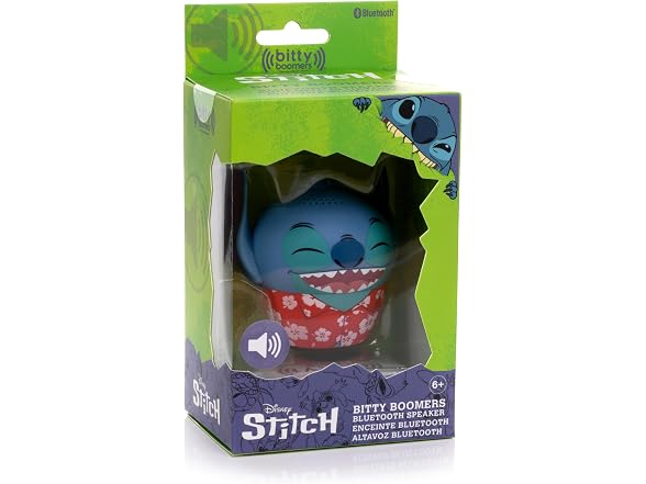 Bitty Boomers Disney Stitch Mini Speaker