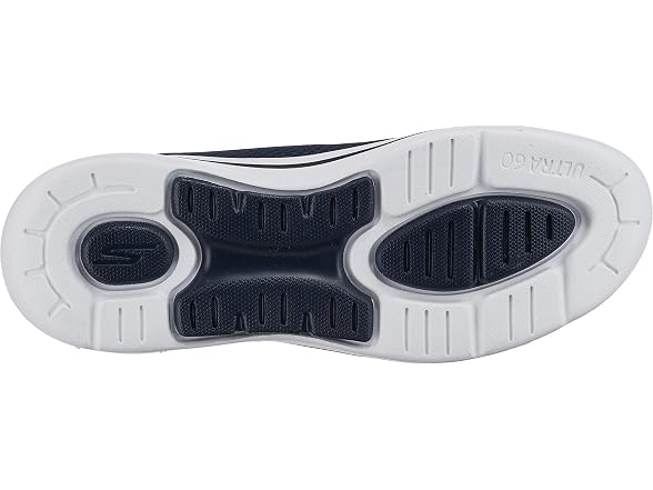 Skechers Women's Go Walk Arch Fit - Grateful, Navy/White, 8 Wide