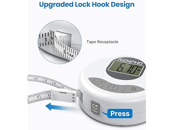 RENPHO RENPHO Body Measuring Tape, Bluetooth Sm