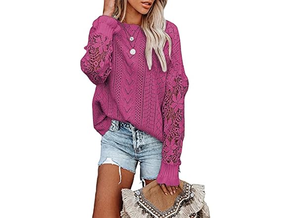 Dokotoo Women (2XL) Fall Sweaters Neck Pullovers