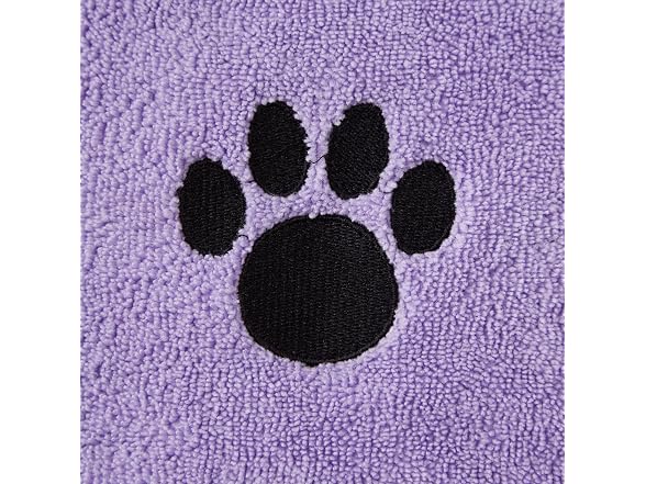 Bone Dry Pet Grooming Microfiber Towel, X-Large, Lavender