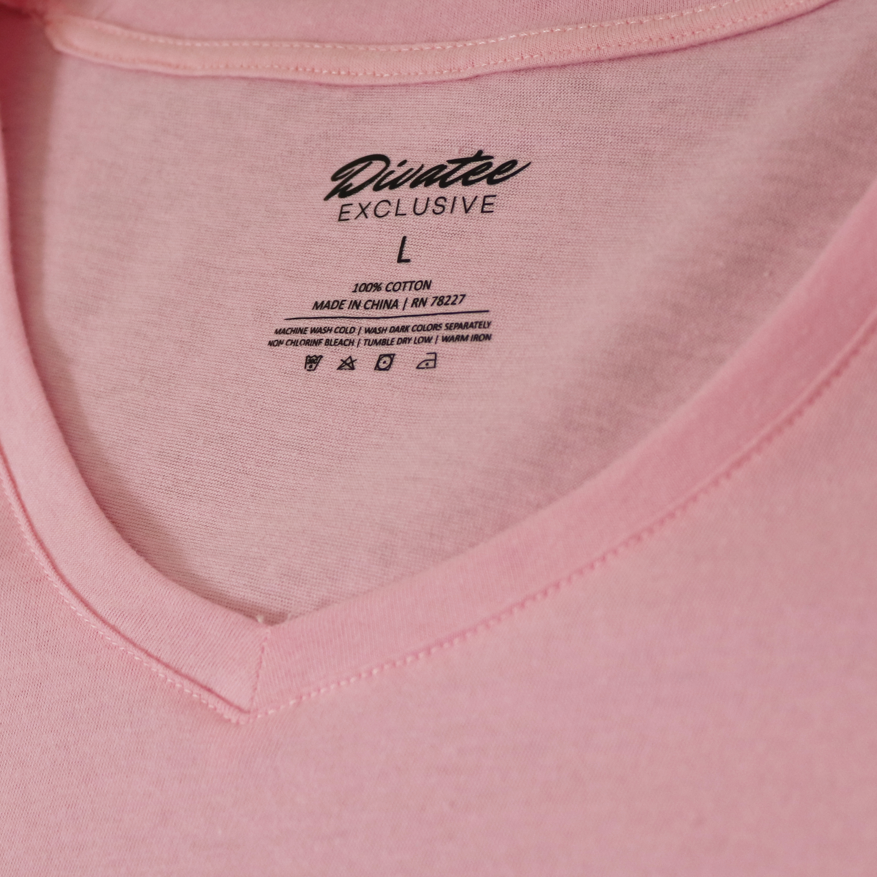 3&6Pk Womens S/S V-Neck Cotton Tee (S-2XL) - Gallery 22