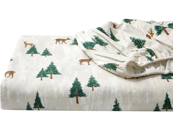 Eddie Bauer Cotton Flannel Queen Sheets