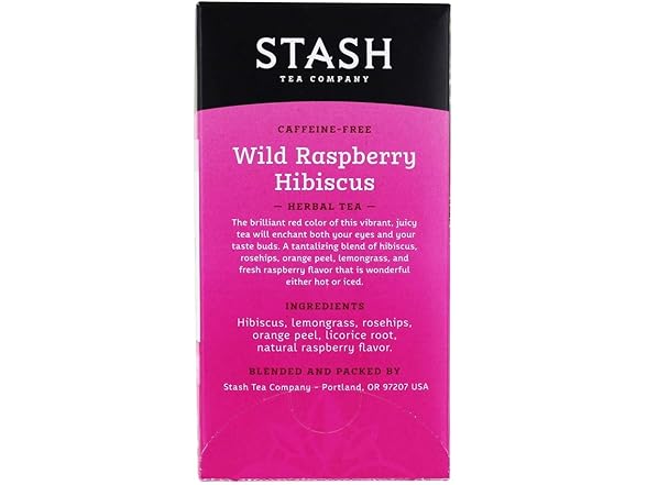 Stash Wild Raspberry Tea 20ct