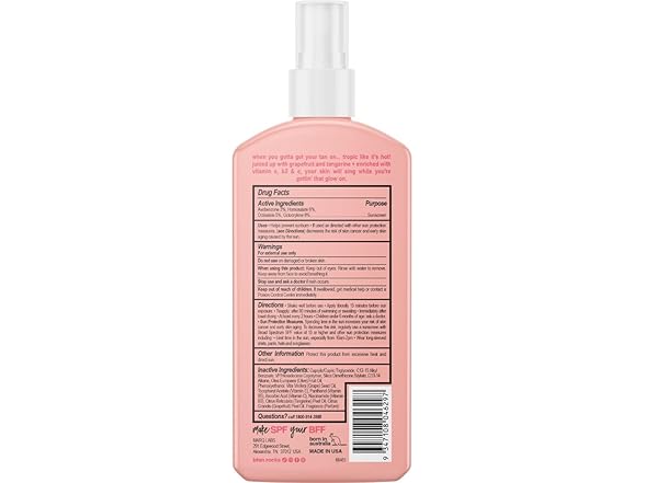 b.tan SPF 15 Deep Tanning Oil Dry Spray