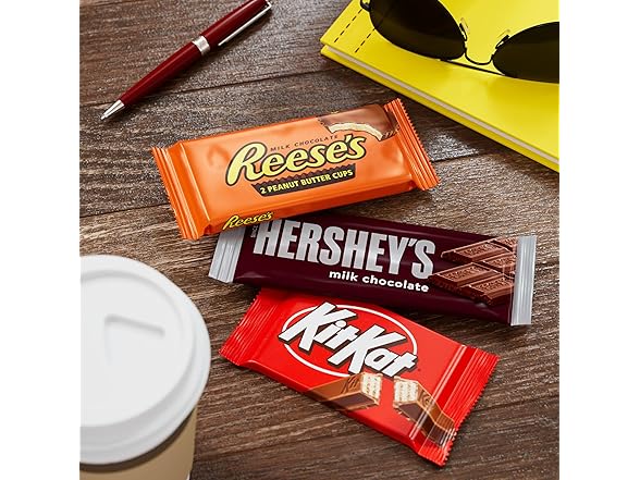 18CT HERSHEY'S, KIT KAT and REESE'S Assorted Mix