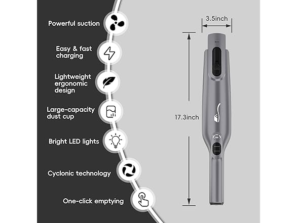 AYONTIN Cordless Handheld Vacuum Filter
