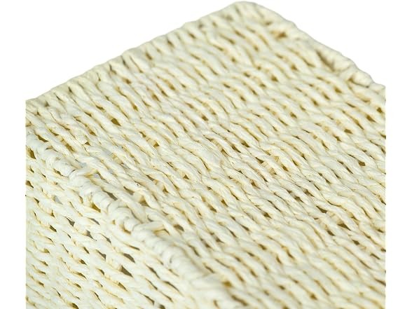 Storage Basket, Trapezoid Woven Basket Bin