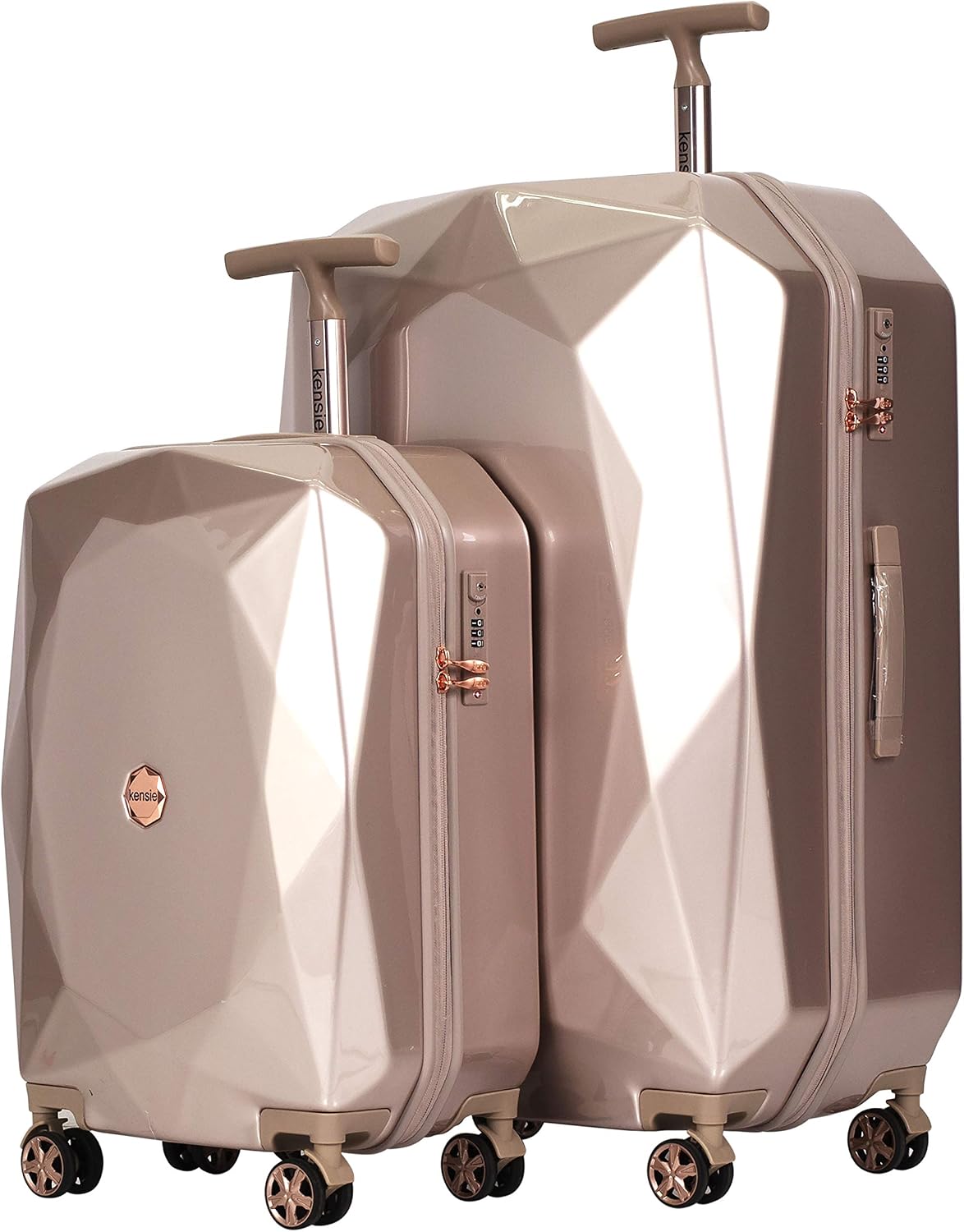 kensie Women's Gemstone Luggage Set - Gallery 5