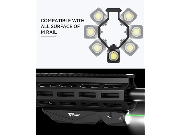 VOTATU M9L-G Tactical Light Laser Combo