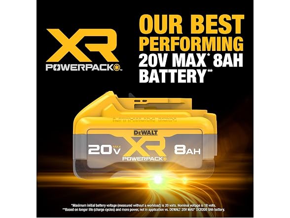 Dewalt DCB2108 DEWALT 20V MAX XR POWERPACK 8.0 Ah Power Tool
