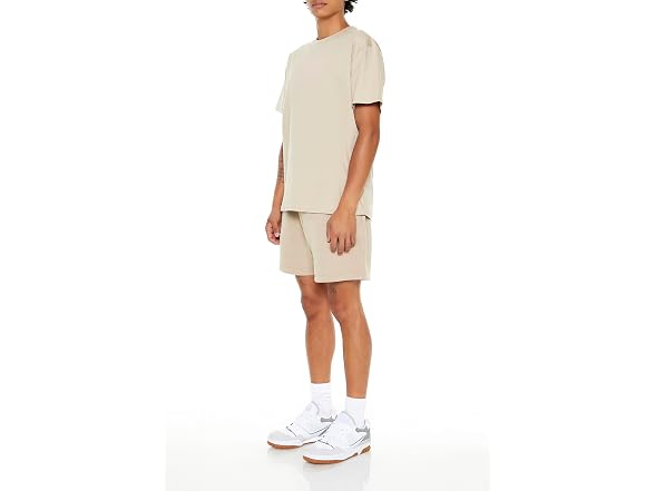 Forever 21 Drawstring Mid-rise Shorts