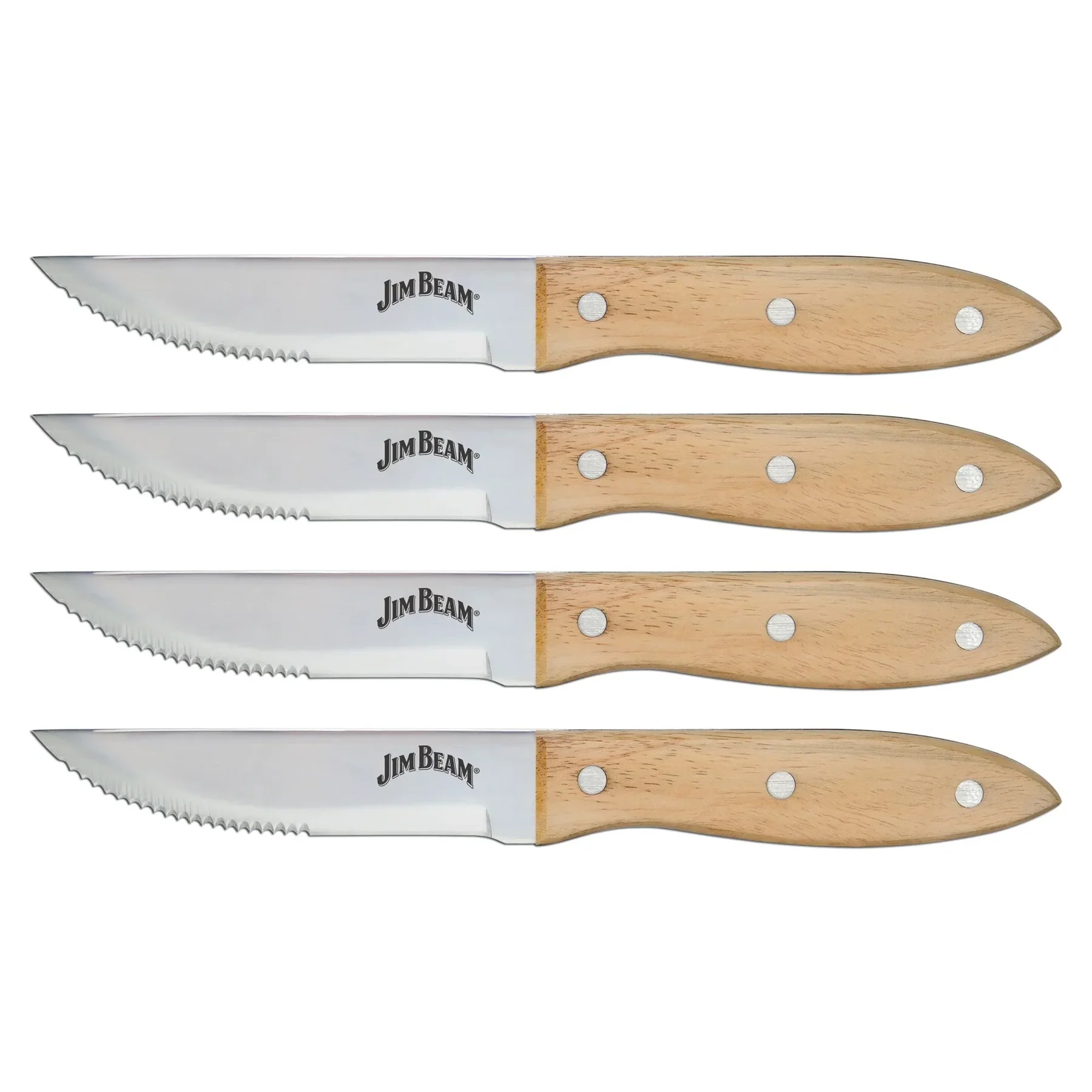 Jim Beam 4 Piece Steak Knife Set - Gallery 7