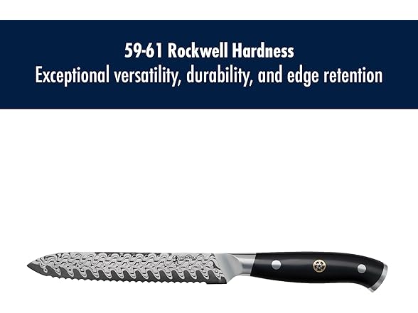 HENCKELS Compass Damascus 5-inch Serrated Utility Knife