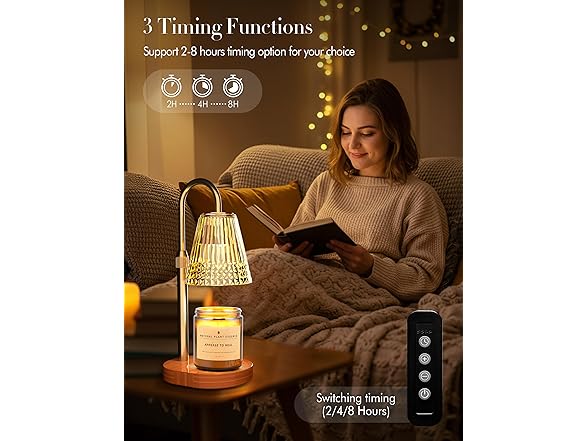 Candle Warmer Lamp (Gold)