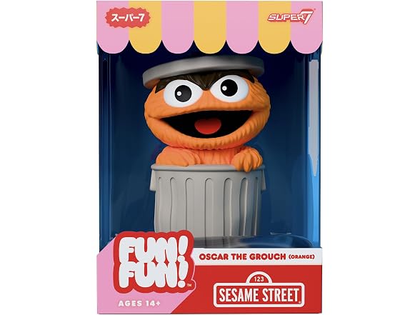 Super7 Fun! Fun! Sesame Street Oscar the Grouch