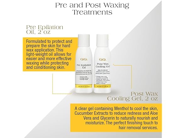 Gigi Brazilian Waxing Kit for Women