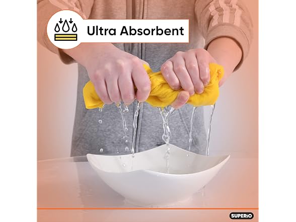Shammy Towel for Car, Super Absorbent Chamois Cloth