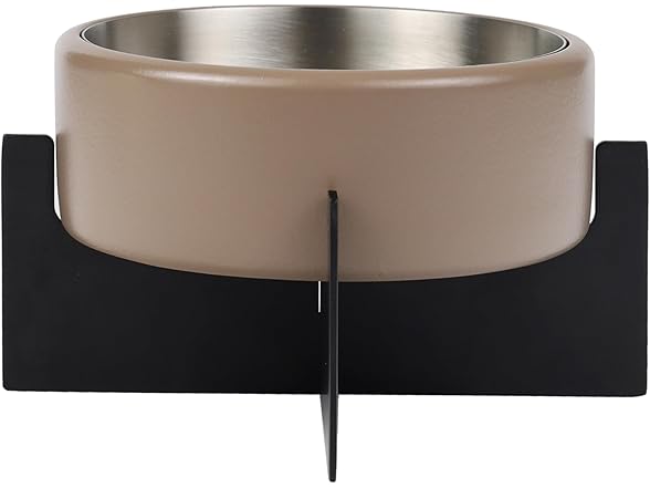 Intersecta Small/Medium Concrete and Stainless Steel Bowl