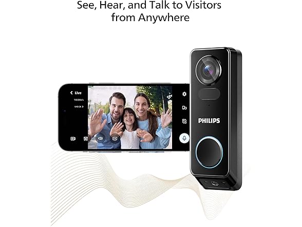 Philips Security Video Doorbell Camera