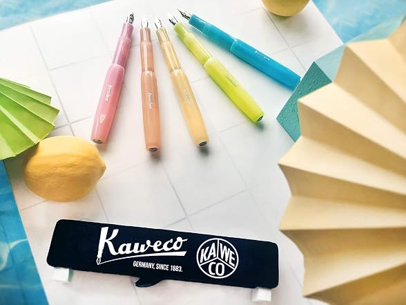 Kaweco Frosted Sport Fountain Pen Lime, Novelty)