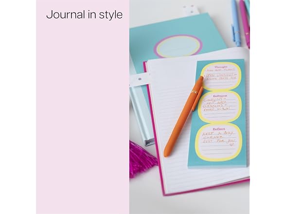 Post-it Lined Notebook, 7 x 9.88 in, Teal