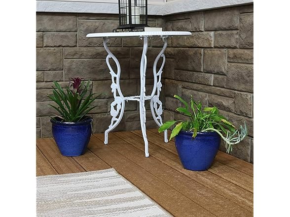 2PK Sunnydaze Decor AP-902 Ceramic Planters 9" Blue