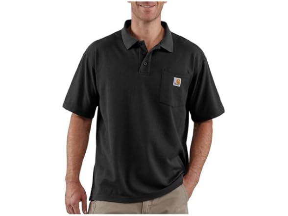 Carhartt Pocket Polo Black (S)