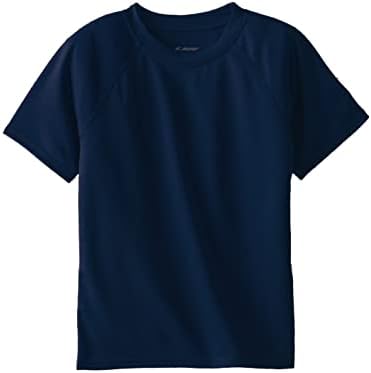 Kanu Surf Boys' Short Sleeve UPF 50+ Rashguard Swim Shirt, Solid Navy, 2T