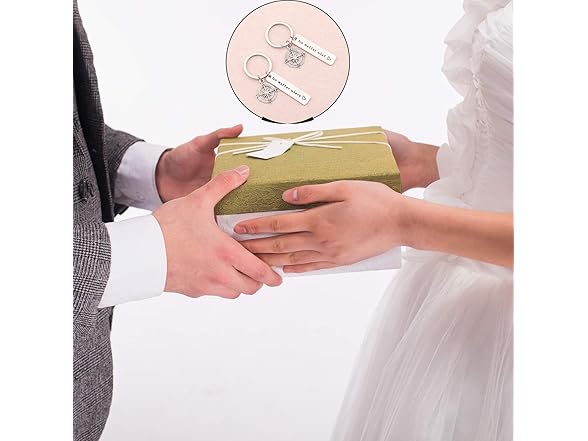 Compass Best Friend Keychain Set