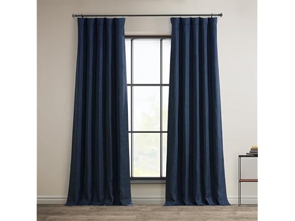 HPD Half Price Drapes - Faux Linen Curtains
