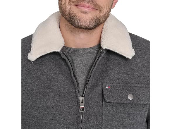 Tommy Hilfiger Men Wool Blend Jacket